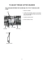 Предварительный просмотр 43 страницы Janome MC6600 Service Manual