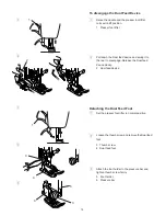 Preview for 16 page of Janome MC6600P Instruction Book