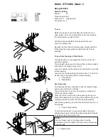 Preview for 32 page of Janome MC6600P Instruction Book