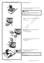 Предварительный просмотр 21 страницы Janome MC8200 Instruction Book