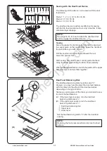 Предварительный просмотр 32 страницы Janome MC8200 Instruction Book