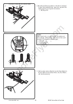 Предварительный просмотр 47 страницы Janome MC8200 Instruction Book