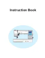 Janome MC8200QC Instruction Book preview