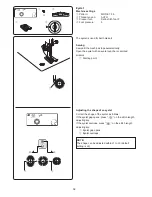 Предварительный просмотр 60 страницы Janome MC8200QC Instruction Book