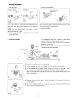 Предварительный просмотр 13 страницы Janome Memory craft 4000 Instruction Book