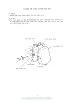 Preview for 3 page of Janome Memory Craft Compulock II Service Manual