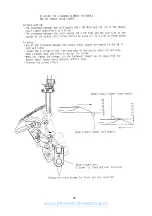 Preview for 30 page of Janome Memory Craft Compulock II Service Manual