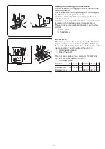 Preview for 23 page of Janome MOD-100 Instruction Book