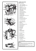 Preview for 5 page of Janome MXL50 Instruction Book