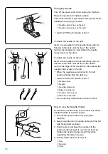 Предварительный просмотр 20 страницы Janome My Lock 744D Instruction Book