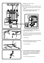 Предварительный просмотр 40 страницы Janome My Lock 744D Instruction Book