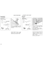 Preview for 26 page of Janome Myexcel 23X/MX3123 Instruction Book