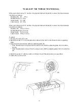 Preview for 27 page of Janome Mylock 634D Servicing Manual