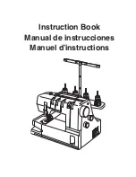 Janome Professional Series Instruction Book preview