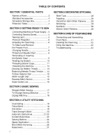 Preview for 4 page of Janome RX 18S Instruction Book