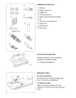 Preview for 6 page of Janome RX 18S Instruction Book