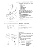 Preview for 7 page of Janome RX 18S Instruction Book