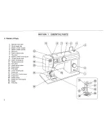 Предварительный просмотр 3 страницы Janome S650 Instruction Book