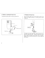 Предварительный просмотр 9 страницы Janome S650 Instruction Book