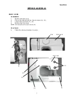 Preview for 4 page of Janome SEW MINI DELUX Service Manual