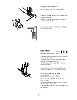 Preview for 30 page of Janome Sew Mini Instruction Book