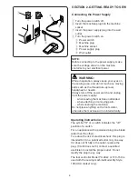 Preview for 8 page of Janome Sewing Machine Manual