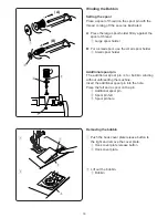 Preview for 16 page of Janome Sewing Machine Manual