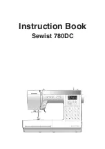 Janome Sewist 780DC Instruction Manual preview