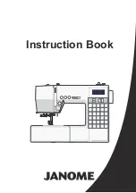 Janome Special Edition DKS30 Instruction Book preview