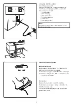 Preview for 8 page of Janome Special Edition DKS30 Instruction Book