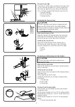 Preview for 12 page of Janome Special Edition DKS30 Instruction Book