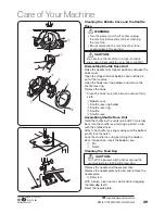 Предварительный просмотр 29 страницы Janome stirling Manual