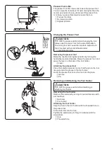 Preview for 12 page of Janome TS200Q Instruction Book