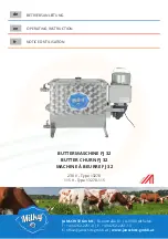 Preview for 1 page of Janschitz Milky FJ 32 Operating	 Instruction