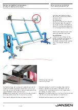 Preview for 10 page of Jansen RSL 3025 Operating Instructions Manual