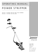 Janser 111 093 000 Operating Manual preview