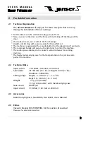 Preview for 5 page of Janser 228 855 900 User Manual