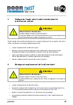 Предварительный просмотр 47 страницы Janser 228856000 Operating Instructions Manual