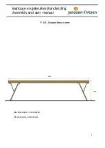 Предварительный просмотр 9 страницы Janssen Fritsen 1414210 Assembly And User'S Manual