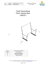 Preview for 1 page of Janssen Fritsen Club User Manual