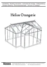 Janssens Helios Orangerie Mounting Instructions preview