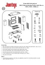 Jantex DL012 Assembly Instructions Manual предпросмотр