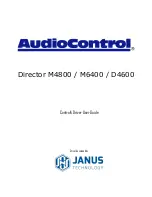 Preview for 1 page of Janus AudioControl Director D4600 User Manual