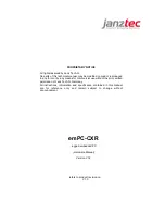 Preview for 1 page of Janz Tec emPC-CXR Hardware Manual