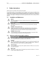 Preview for 8 page of Janz Tec emVIEW-12T/D User Manual