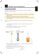 Preview for 25 page of JAP Fusionesco Force Blend F1 F-FB-F1 Instruction Manual