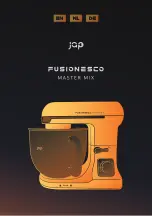 JAP FUSIONESCO MASTER MIX Manual предпросмотр