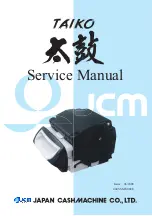 Japan Cach Machine TAIKO Series Service Manual preview