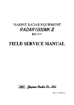 Japan Radio Co. JMA-1011 Field Service Manual preview