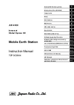 Japan Radio Co. JUE-60GX Instruction Manual preview